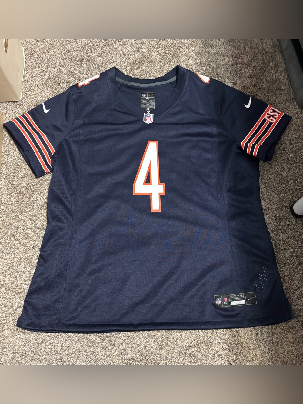 D’Andre Swift Chicago Bears Nike Official NFL Jersey - XXL